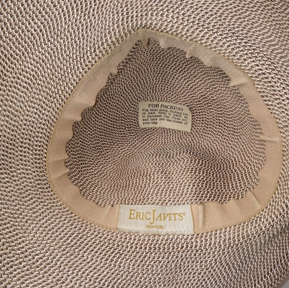 Eric Javits New York Women’s Woven Wide Brim Hat - Picture 4 of 12